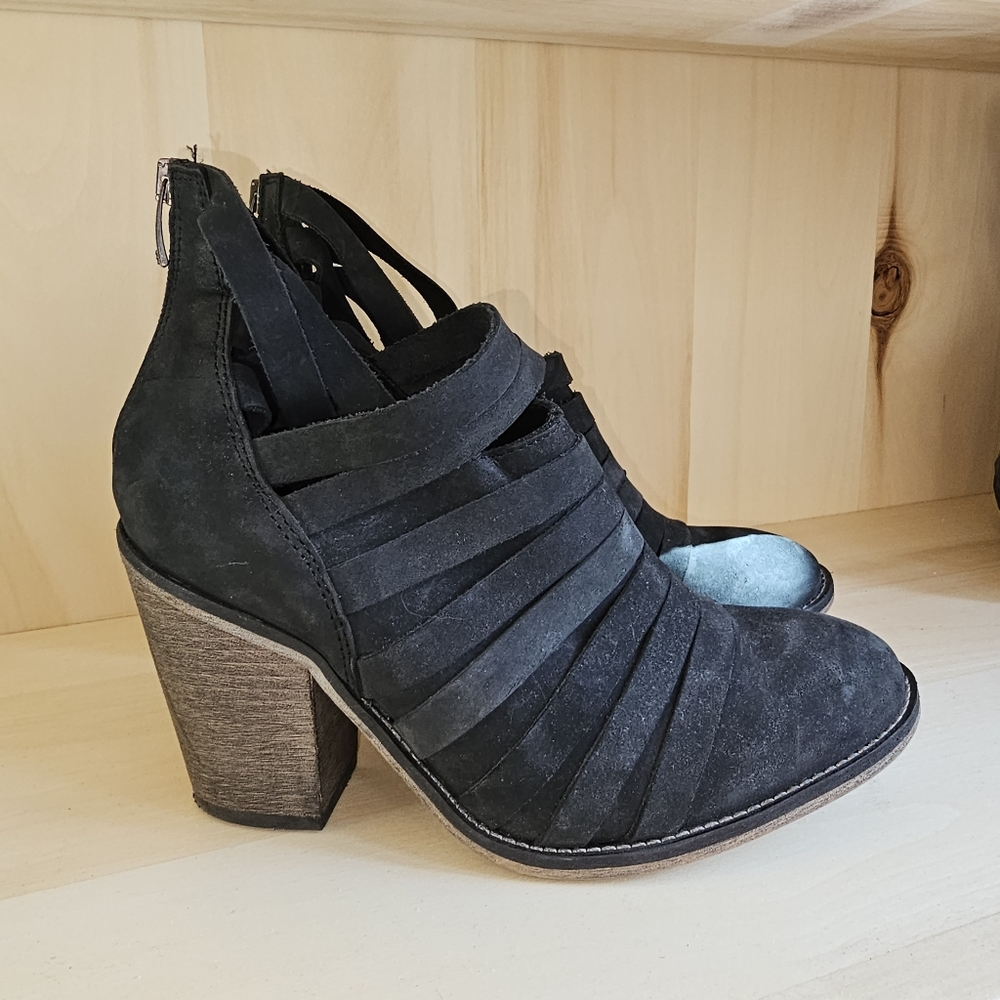Free People Suede Bootie Size 39 Size 9 - Picture 4 of 9